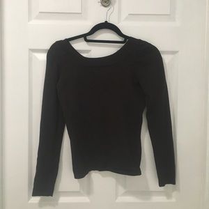 INC SWEATER DARK BROWN